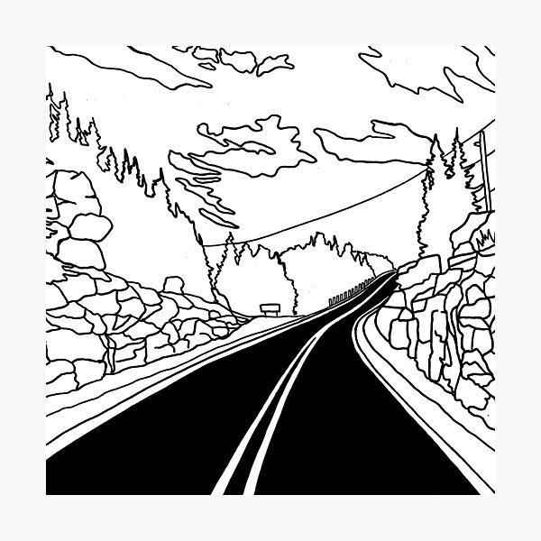Item preview, Highway 105 #2 square format designed and sold by theclevercorvid.