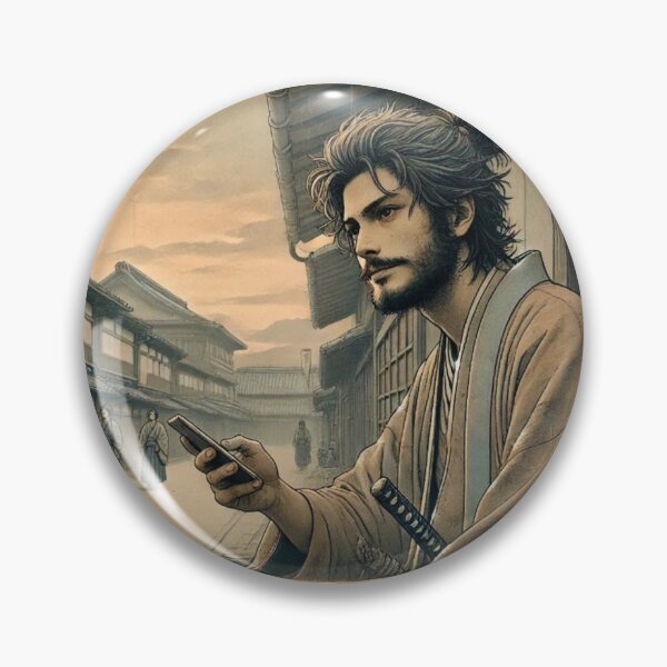 Item preview, Modern Samurai – Edo Japan Meets Smartphone designed and sold by EchoWave11.