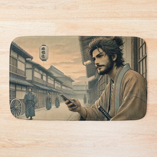 Item preview, Modern Samurai – Edo Japan Meets Smartphone designed and sold by EchoWave11.