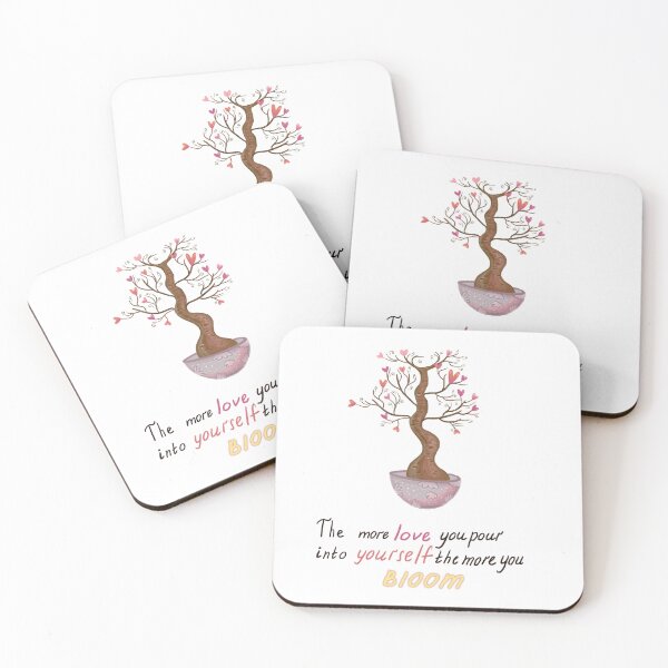 Item preview, Cultivate Your Inner Love Tree Illustration designed and sold by FaliushART.