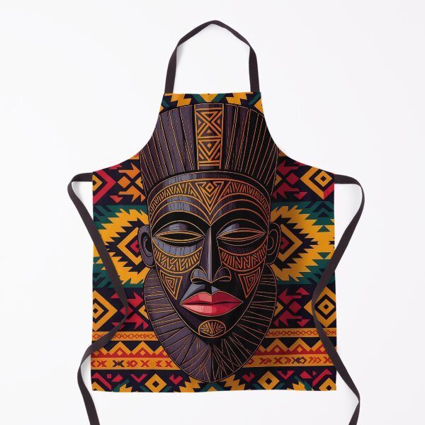 Item preview, African Mask Design designed and sold by Serene Strokes Art.