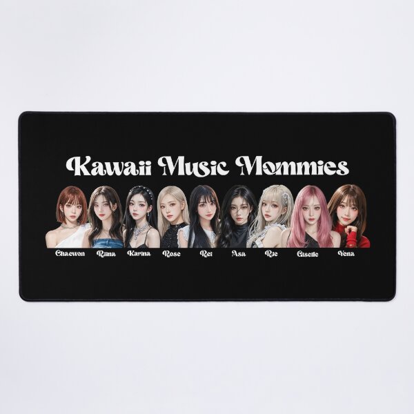 Item preview, Kawaii Music Mommies - Anime Style designed and sold by BearBeardOFire Shop.