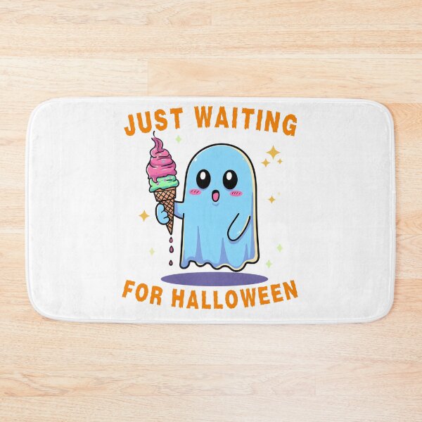 Item preview, Just Waiting For Halloween Summerween Ghost Ice Cream designed and sold by VibranPalette.