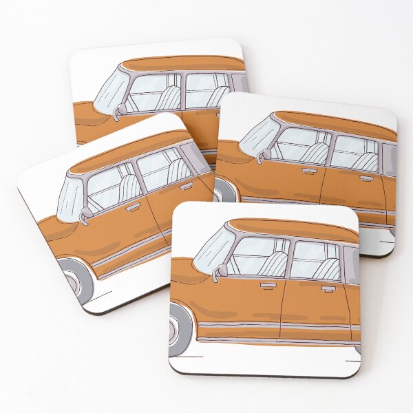 Item preview, Hand Drawn Cute Vintage Car Illustration designed and sold by missbobbit.