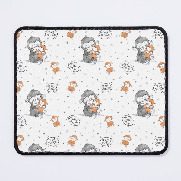 Item preview, Team Punch Cute Monkey Hugging  designed and sold by Reicrea.