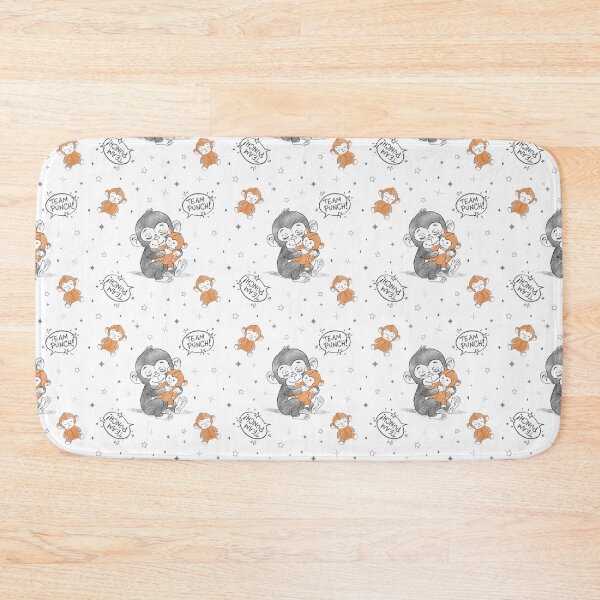 Item preview, Team Punch Cute Monkey Hugging  designed and sold by Reicrea.