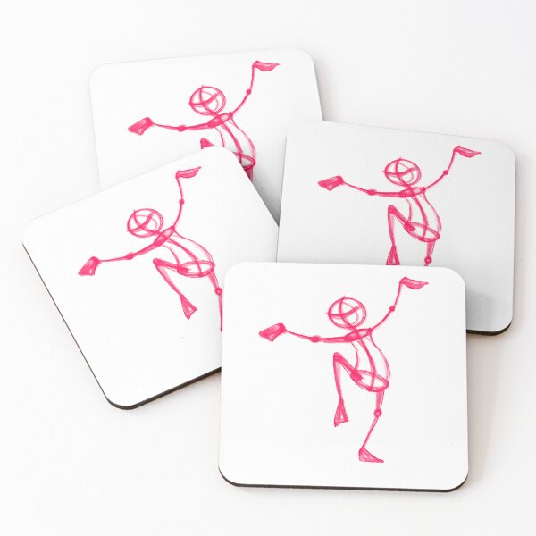 Item preview, Funny Dancing Stick Figure Sketch designed and sold by Pryhozha.