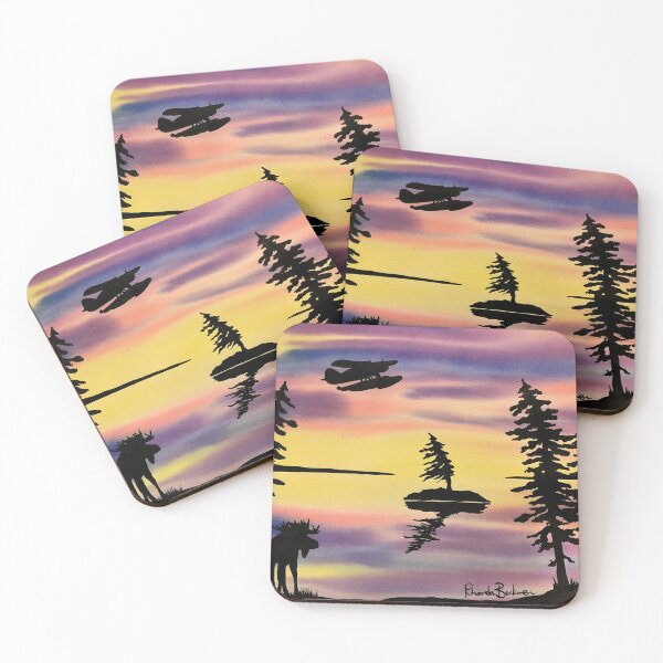 Item preview, Northern Watercolour Moose and the Norseman designed and sold by theclevercorvid.