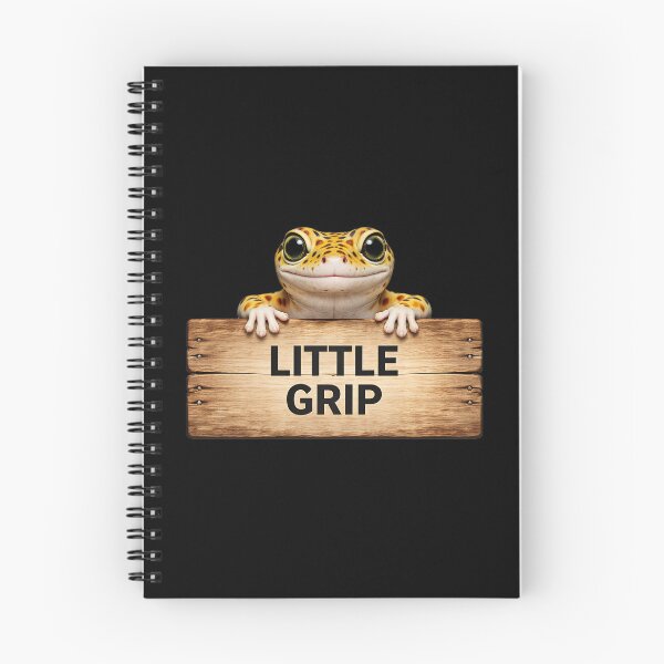 Item preview, Little Grip Leopard Gecko Cute Reptile Sticker designed and sold by EimSol.