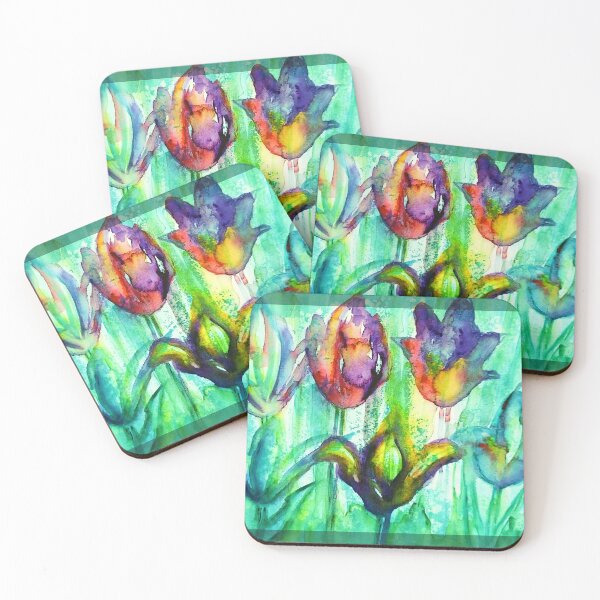 Item preview, Please do not trample on the greenery with tulips/2 designed and sold by Marzena Salwowska.