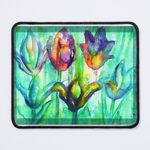 Item preview, Please do not trample on the greenery with tulips/2 designed and sold by Marzena Salwowska.