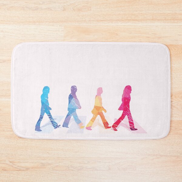 Item preview, The Beatles on Abbey Road Street Art Album Cover designed and sold by unrealindeed.