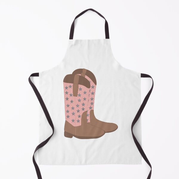 Item preview, Pink Star Cowboy Boots Western Style Graphic Faux Silver Glittter Stars designed and sold by ValeriesGallery.