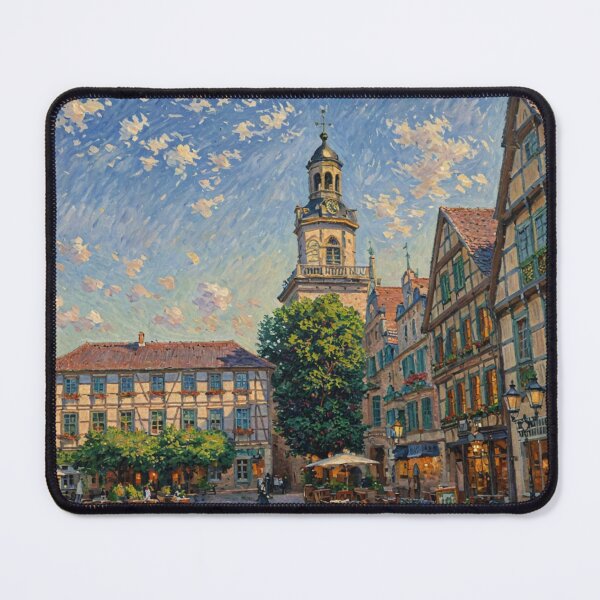 Item preview, Rinteln, market square with St. Nikolai Church designed and sold by sid1802.