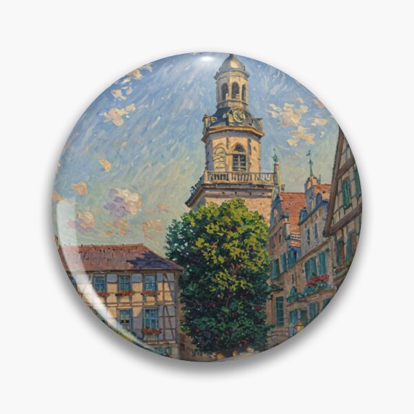 Item preview, Rinteln, market square with St. Nikolai Church designed and sold by sid1802.