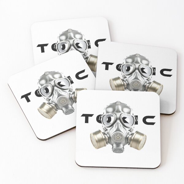 Item preview, Gas mask with TOXIC text designed and sold by ChernivtsiSkoda.