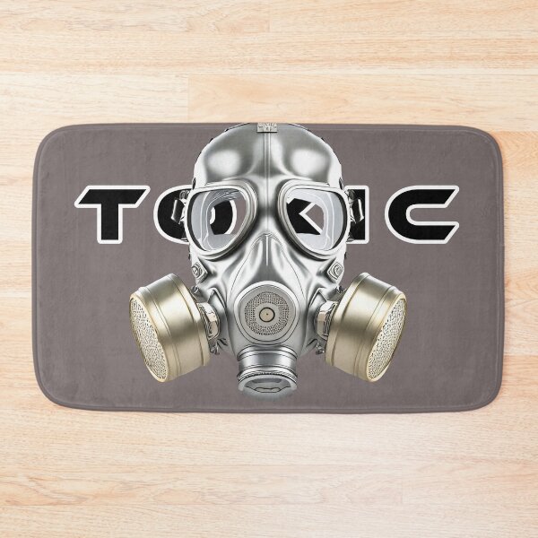 Item preview, Gas mask with TOXIC text designed and sold by ChernivtsiSkoda.