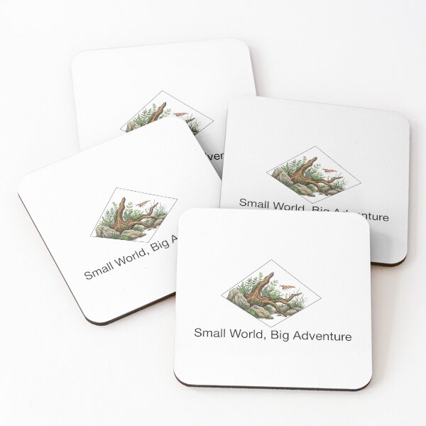 Item preview, Aquascaping Art - Small World Big Adventure Shrimp Nature Aquarium designed and sold by Basement Labs.