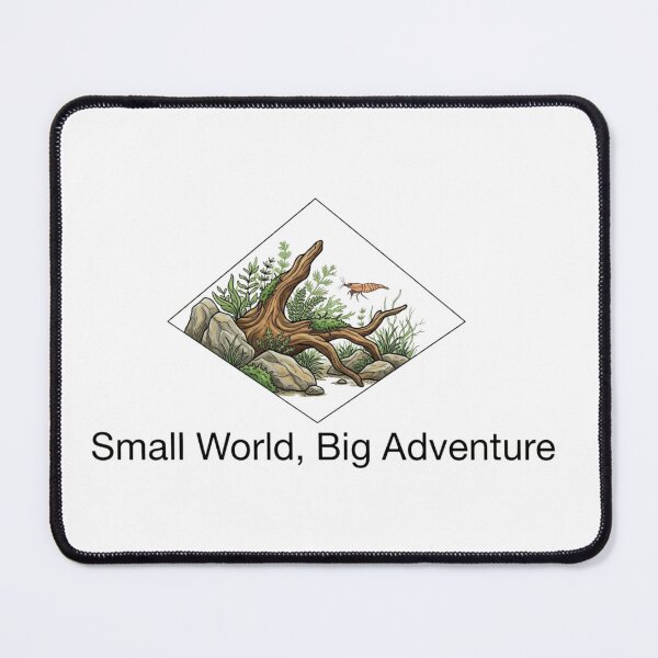 Item preview, Aquascaping Art - Small World Big Adventure Shrimp Nature Aquarium designed and sold by Basement Labs.