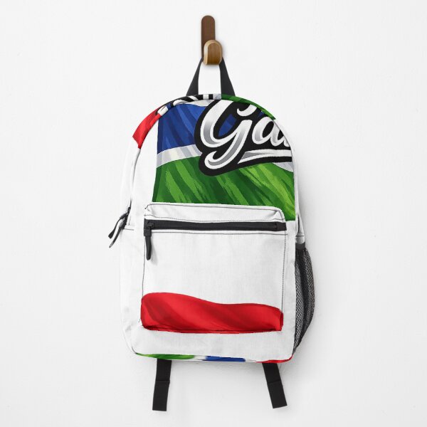 Item preview, Gambia Flag Waving Design – African Nation Pride Graphic, Gambian Heritage Artwork, National Flag Travel Gift designed and sold by GarnerSupplyCo.