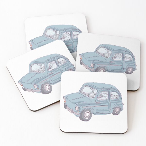 Item preview, Hand Drawn Cute Vintage Car Illustration designed and sold by missbobbit.