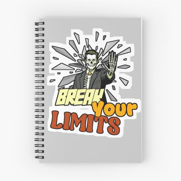 Item preview, Break Your Limits Skeleton Businessman Motivation Glass Shatter designed and sold by ArtdesignsA.