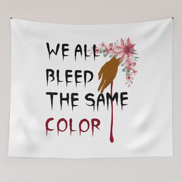 Item preview, Zero Discrimination We All Bleed The Same Color designed and sold by ReuvenStore.