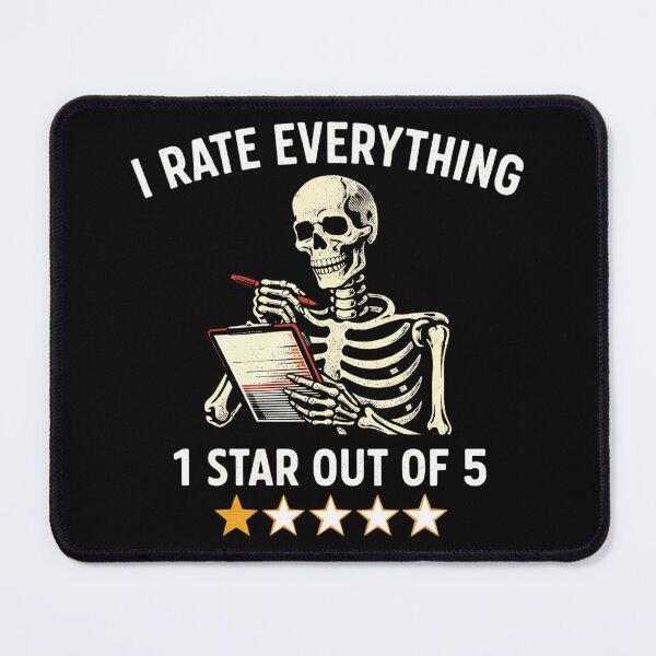 Item preview, I Rate Everything 1 Star - Funny critic designed and sold by SidTastic .