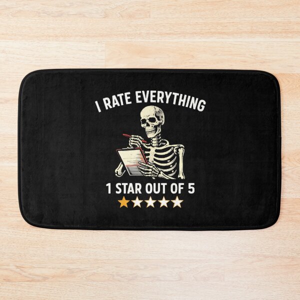 Item preview, I Rate Everything 1 Star - Funny critic designed and sold by SidTastic .