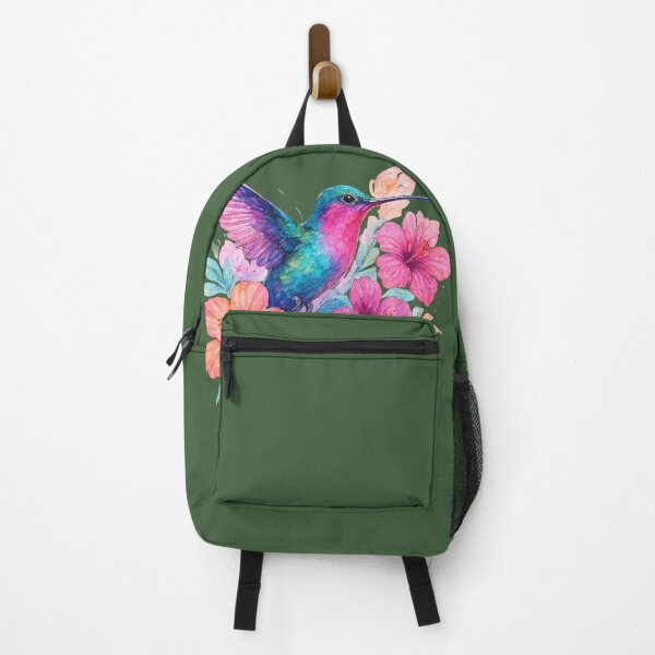 Item preview, Floral Hummingbird Radiance designed and sold by Med-th-ewolf.