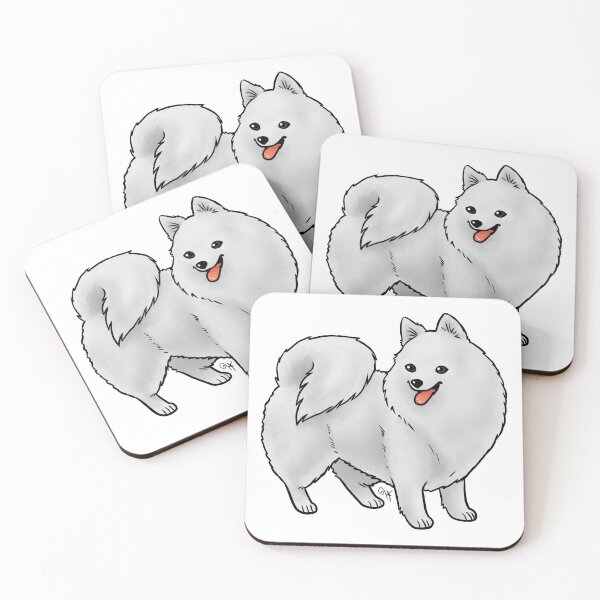 Item preview, Dog - Volpino Italiano - White designed and sold by Jennifer Stolzer.