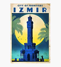 Vintage travel poster "Izmir - Turkey" â›” HQ quality Photographic Print