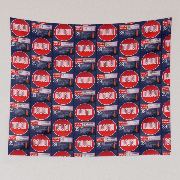 Item preview, SF Muni Bus Stop. 39 Coit line. designed and sold by StopRequest.