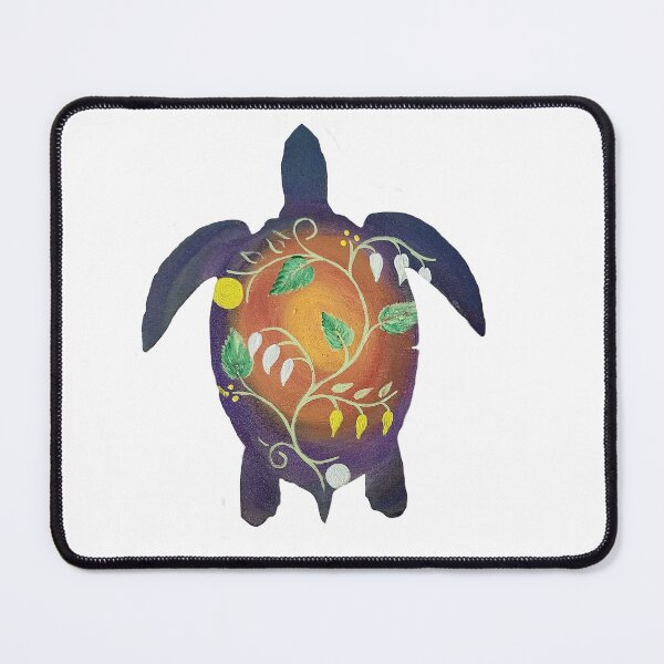Item preview, Ojibwe Floral Turtle designed and sold by RickyTics.