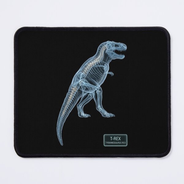 Item preview, T-Rex Skeleton X-Ray Paleontology Art designed and sold by octozap.