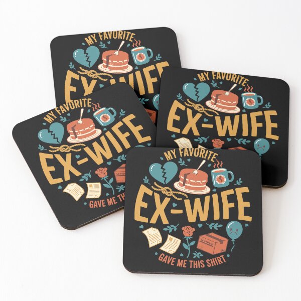 Item preview, Divorce Humor My Favorite Ex Wife Gave Me This designed and sold by LuminOrb.