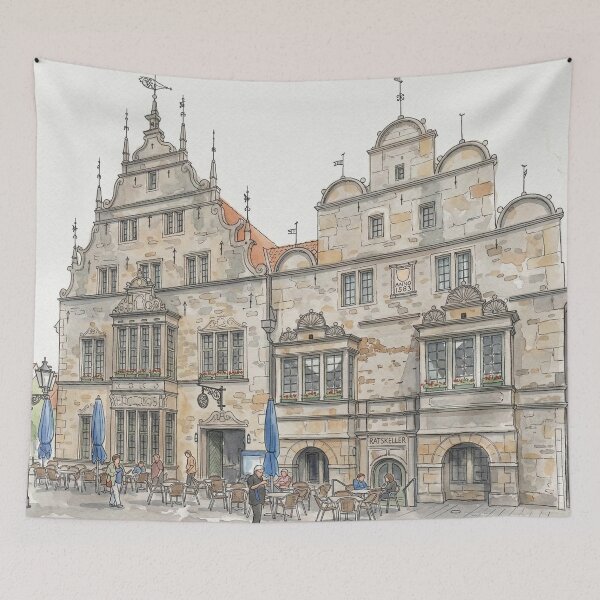 Item preview, Rinteln, Town Hall designed and sold by sid1802.