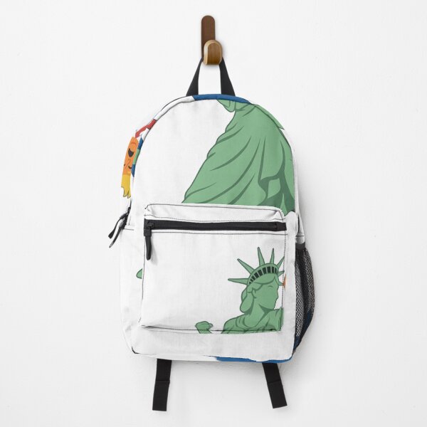 Item preview, Funny Statue Of Liberty Punches Trump designed and sold by RamneekFraty.