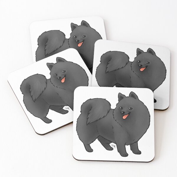 Item preview, Dog - Volpino Italiano - Black designed and sold by Jennifer Stolzer.