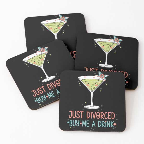 Item preview, Divorce Just Divorced Buy Me A Drink Humor designed and sold by LuminOrb.
