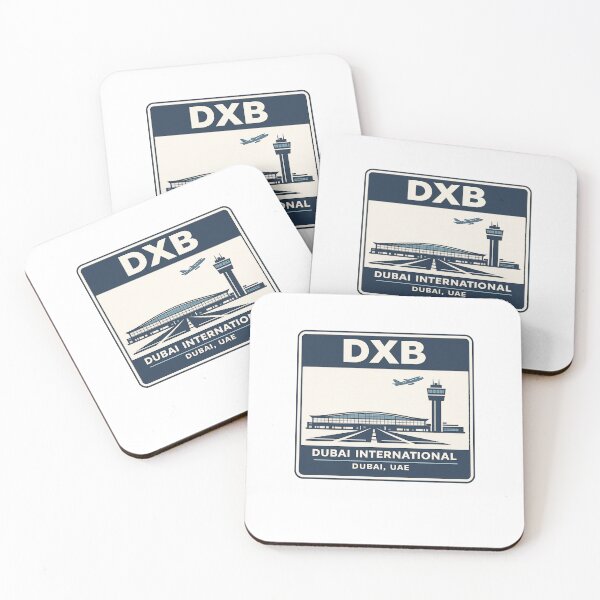 Item preview, DXB Dubai Airport Code Travel Badge designed and sold by CLOUTKULT.