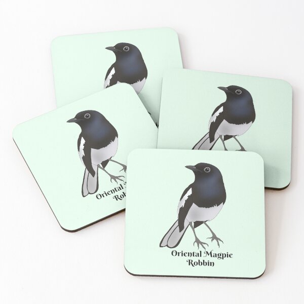 Item preview, Oriental Magpie Robbin designed and sold by Floralfusion.