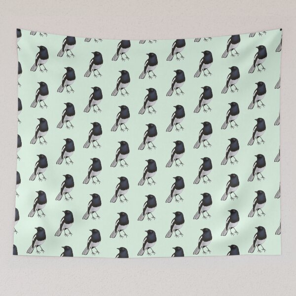 Item preview, Oriental Magpie Robbin designed and sold by Floralfusion.