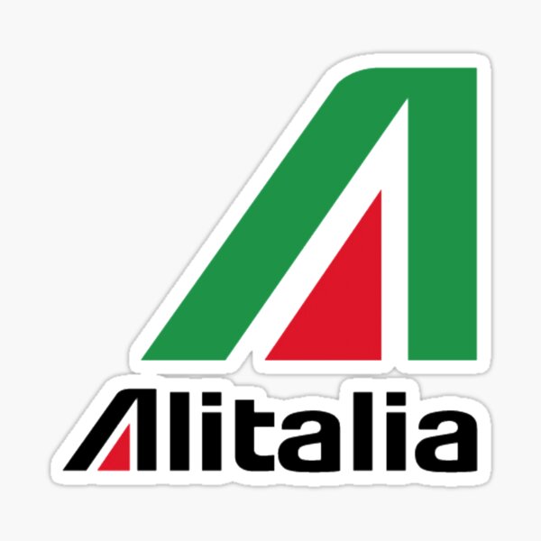 Alitalia Stickers | Redbubble