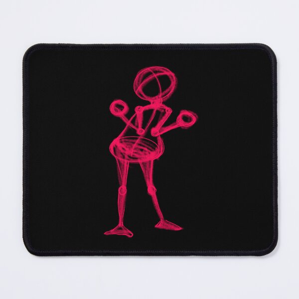 Item preview, Funny Stick Figure Pose | Red Sketch Character | Minimalist Humor Drawing  designed and sold by Pryhozha.