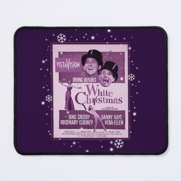 Item preview, White Christmas Festive Purple designed and sold by Normbot2000.
