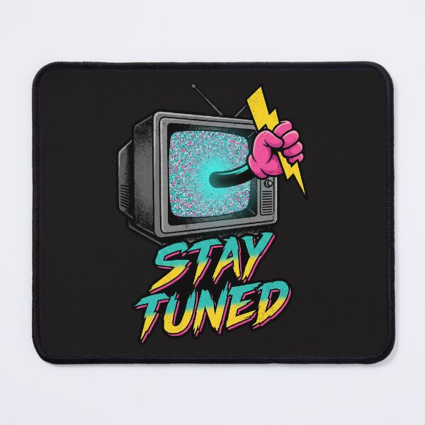 Item preview, Retro Stay Tuned Pop Vibes designed and sold by AwesomeBeyondLimits.