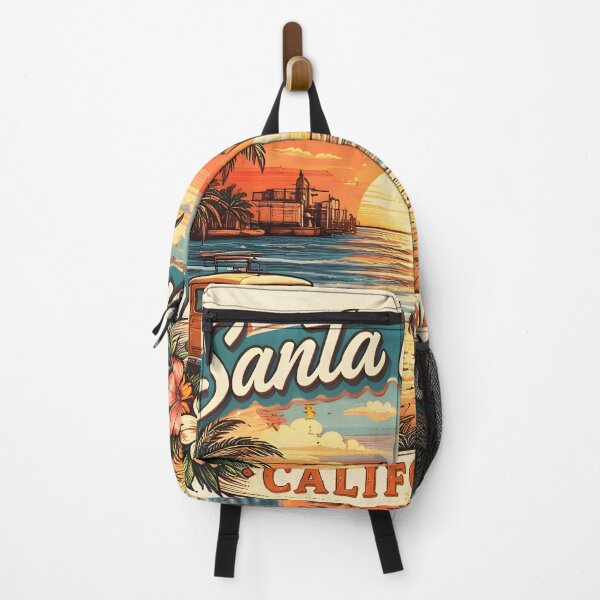 Item preview, Santa Monica Retro Sunset Beach America USA designed and sold by BloomOfDesign.