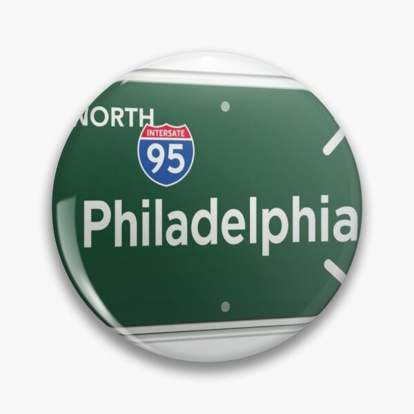 Item preview, Philadelphia road sign designed and sold by ZERO9968.