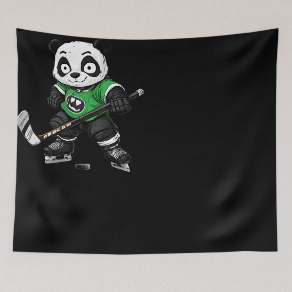 Item preview, Ice hockey player Panda designed and sold by Soulskier.